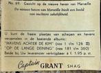 Oude plaatjes Captain Grant Shag: Gezicht op de nieuwe haven, Boeken, Prentenboeken en Plaatjesalbums, Ophalen of Verzenden