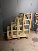 Trap hout bordes, Doe-het-zelf en Verbouw, Ladders en Trappen, Ophalen, Minder dan 2 meter