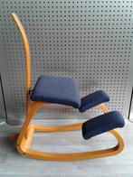 Variér (Stokke) Variable Balans met Rug (Blauw), Heel Mooi!, Blauw, Ophalen of Verzenden, Zo goed als nieuw, Variér