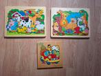 Houten kinder puzzels, Ophalen of Verzenden, 10 tot 50 stukjes, Gebruikt