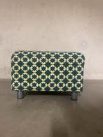 Ikea Klippan voetenbank met donkgergroene Karrum hoes, Huis en Inrichting, Banken | Voetenbanken en Poefen, Ophalen, 50 tot 75 cm