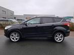 Ford KUGA 1.6 Titanium Plus 4WD CLIMA/CRUISE/NAVI/19INCH!, Auto's, Ford, Gebruikt, 4 cilinders, Leder en Stof, Zwart