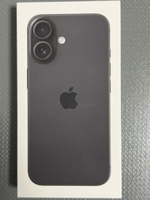 iPhone 16 - 128GB - Zwart - Nieuw in Doos - €810,-, Telecommunicatie, Overige Telecommunicatie, Nieuw, Ophalen of Verzenden