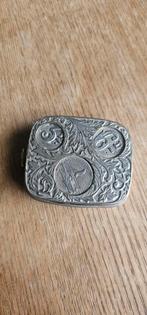 Antieke Zilveren Munthouder Case, ca. 1880-1900, Ophalen of Verzenden, Zilver