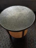 Retro, rooktafel. Prima staat., Huis en Inrichting, Tafels | Bijzettafels, Minder dan 55 cm, Gebruikt, Rond, Retro