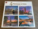 4 puzzels + posters van King 1000 stukjes, Ophalen, Nieuw