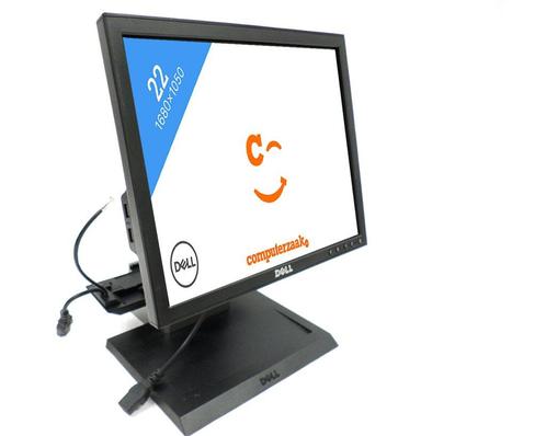 Dell 22" Scherm met Desktop stand/Garantie, Computers en Software, Overige Computers en Software, Refurbished, Ophalen of Verzenden