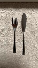 Visbestek 9- delig, Ophalen of Verzenden, Zo goed als nieuw, Rvs of Chroom