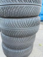 4x MICHELIN 235 45 18 ALPIN 5, Ophalen, 18 inch, Gebruikt, Winterbanden