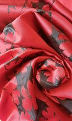 Stof/lap/coupon, Joop exclusieve modestoffen, 2.30mtx1.40mt, Verzenden, Nieuw, Rood, Overige materialen
