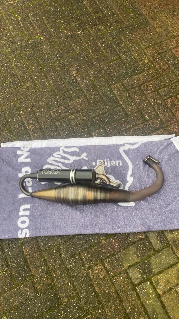 Polini For Race 4 Uitlaat, Fietsen en Brommers, Brommers | Tuning en Styling, Gebruikt, Ophalen