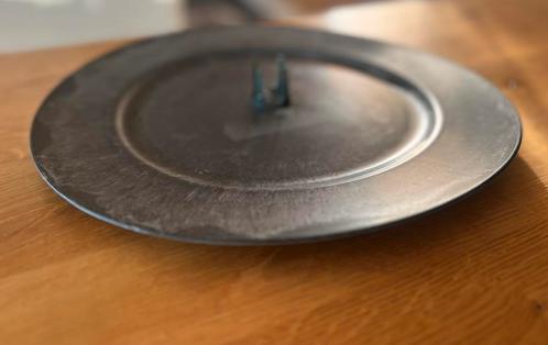 Grote grijze kunststof schaal - 33 cm, Huis en Inrichting, Woonaccessoires | Schalen en Manden, Rond, Kunststof, Ophalen of Verzenden