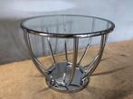 Antieke Bauhaus bijzettafel | coffee table |  salontafel, Ophalen, 50 tot 100 cm, 50 tot 75 cm, Rond