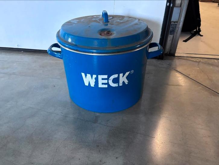 Antieke Weck Kookketel – Perfect voor Wecken / Inmaken, Huis en Inrichting, Keuken | Potten en Pannen, Gebruikt, Kookpan of Snelkookpan