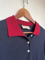 Maison Kitsuné blauw rode trui fijngebreid maat M wol, Maat 38/40 (M), 9, rue du Helder - 75009 Paris (France), Blauw, Ophalen of Verzenden