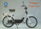 Folder PIAGGIO Ciao Mix 1995, Fietsen en Brommers, Ophalen of Verzenden, Nieuw
