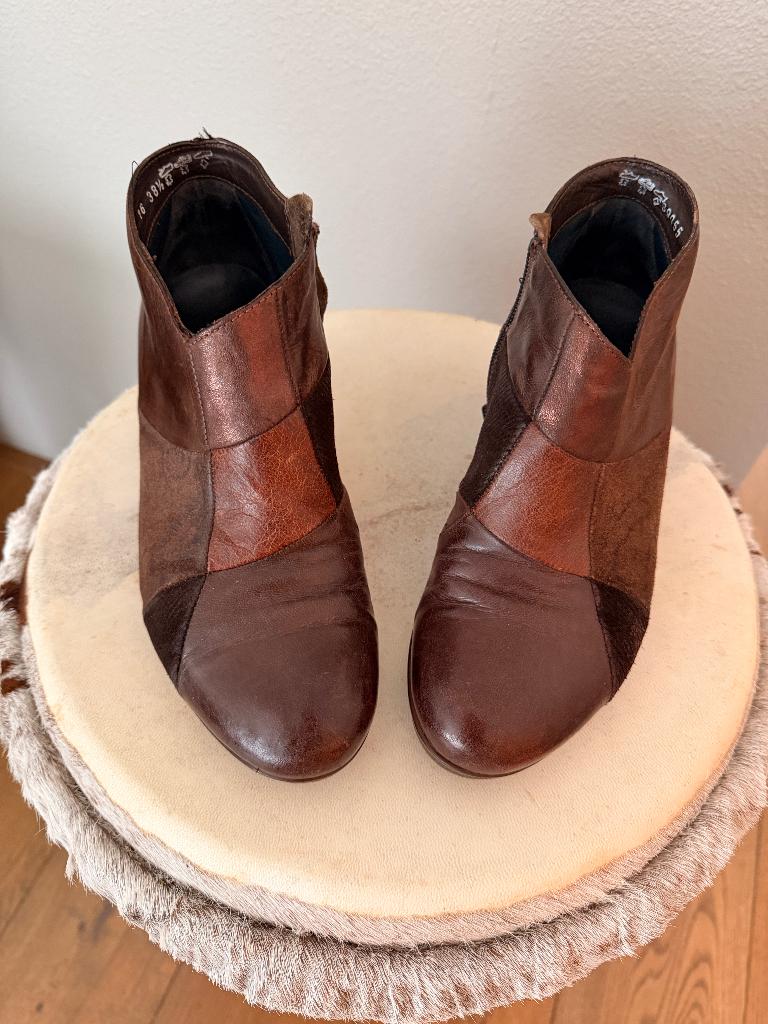 Think dames enkel laarsje maat 38,5, Kleding | Dames, Schoenen, Bruin, Think!, Lage of Enkellaarzen, Ophalen of Verzenden