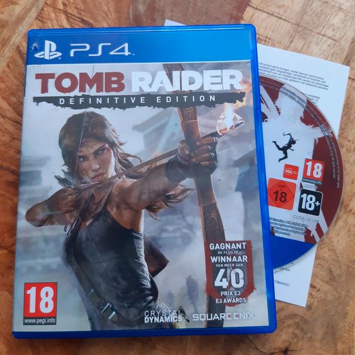 Tomb Raider Definitive Edition - PS4, Spelcomputers en Games, Games | Sony PlayStation 4, Avontuur en Actie, Ophalen of Verzenden