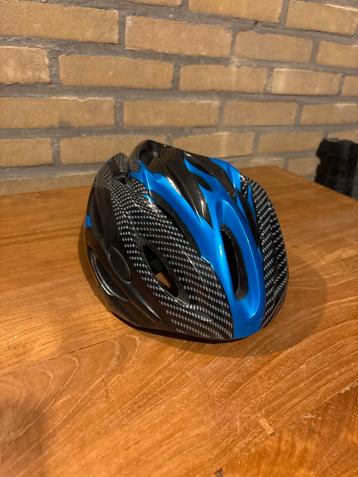 Fietshelm Blauw/Zwart - Gebruikt beschikbaar voor biedingen