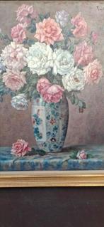 Frans Kops Zeer mooi Bloemstilleven  mooi van toon, Ophalen of Verzenden