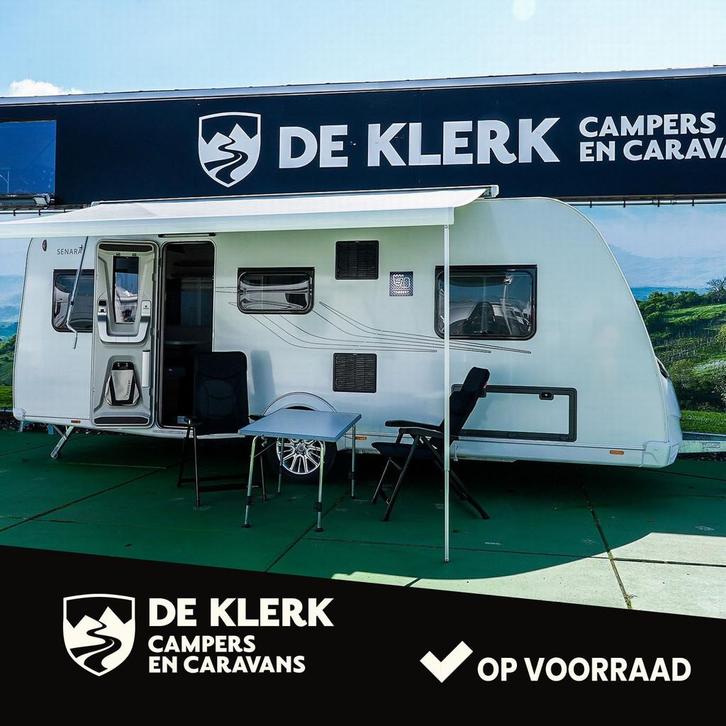 Tabbert Senara 550 E (bj 2024), Caravans en Kamperen, Caravans, Bedrijf, tot en met 4, 1250 - 1500 kg, Tabbert, 7 tot 8 meter