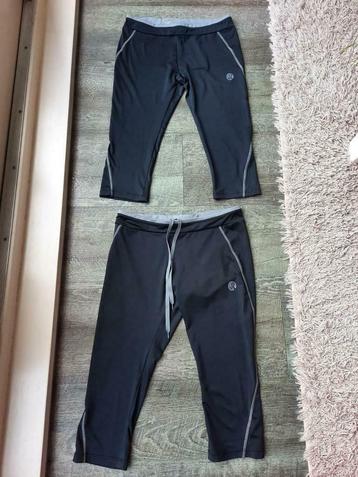 2x Capri Sportbroek met spandex Maat S 36 beschikbaar voor biedingen