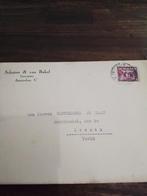 Complete brief en enveloppe van bedrijf uit Amsterdam., Postzegels en Munten, Brieven en Enveloppen | Nederland, Ophalen, Envelop