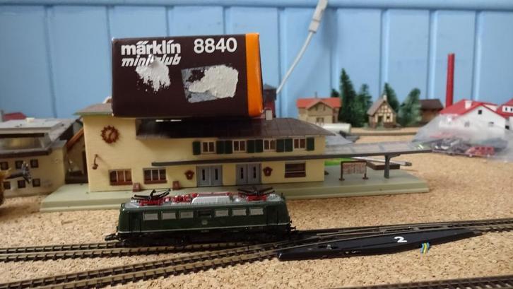 marklin z marklin miniclub spoor z., Hobby en Vrije tijd, Modeltreinen | Overige schalen, Gebruikt, Locomotief, Wisselstroom, Märklin