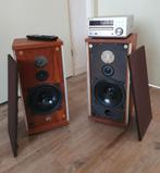 Bowers & Wilkins B&W DM 4 vintage luidsprekers., Audio, Tv en Foto, Luidsprekers, Front, Rear of Stereo speakers, Bowers & Wilkins (B&W)
