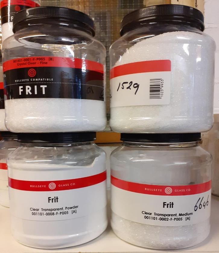 Bullseye frit blank  voor glasfusing of Pate de Verre, Hobby en Vrije tijd, Knutselen, Nieuw, Materiaal, Ophalen of Verzenden