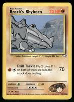 Brock's Rhyhorn 70/132 - Gym Heroes, Verzenden, Gebruikt, Losse kaart