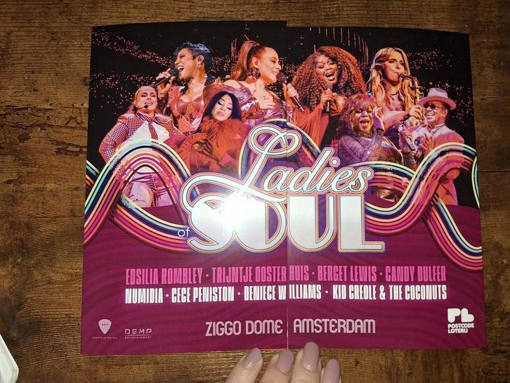 Ladies soul 2 tickets, Tickets en Kaartjes, Overige Tickets en Kaartjes, Twee personen