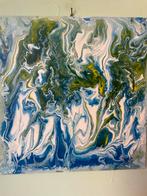 Knikkeren - Abstract Kunstwerk op Canvas, Ophalen