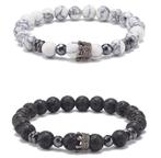 Set van 2 armbanden ArmbandSet002, Sieraden, Tassen en Uiterlijk, Armbanden, Info.adorabeads@gmail.com, Want 18 Hoogvliet, Adorabeads