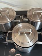 Koql  Complete Pannenset - Kookplezier verzekerd!, Inductieplaat, Pannenset, Ophalen of Verzenden, Zo goed als nieuw