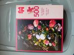 Puzzel bloemen 500 stukjes, Ophalen of Verzenden, 500 t/m 1500 stukjes, Zo goed als nieuw