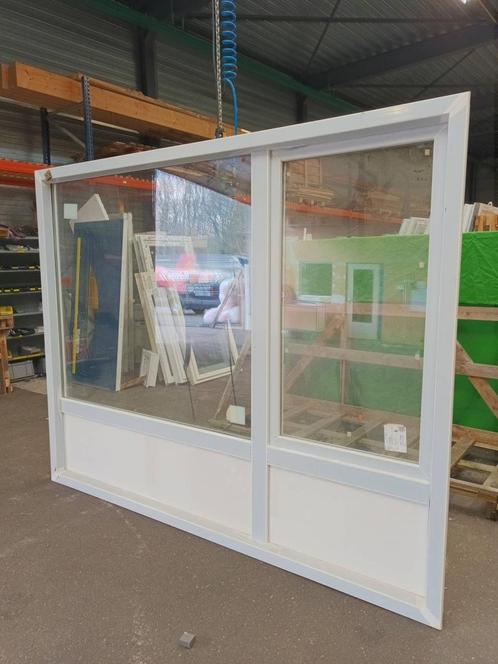 Kunststof Dk v v v kozijn  b278,4 x h224 cm Wit -2212-, Doe-het-zelf en Verbouw, Kozijnen en Schuifpuien, Zo goed als nieuw, Raamkozijn