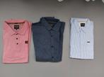 3x PME LEGEND PALL MALL overhemd polo xxxl / 3xl, Ophalen of Verzenden, Zo goed als nieuw, Blauw, Overige halswijdtes