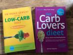 Boeken Low Carb dieet koolhydraten, Boeken, Gezondheid, Dieet en Voeding, Dieet en Voeding, Zo goed als nieuw, Ophalen