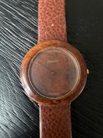 Tissot genuine Woodwatch  W 151 steel quartz jaar 1990 38mm, Sieraden, Tassen en Uiterlijk, Horloges | Antiek, Overige materialen