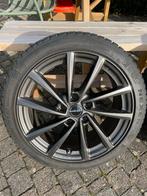 Borbet 17 inch met winterbanden 205/45r17, Ophalen, Gebruikt, Banden en Velgen, 17 inch