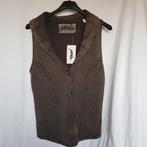 Vest/Gilet tabak bruin 38, Kleding | Dames, Truien en Vesten, Ophalen of Verzenden, Zo goed als nieuw, Maat 38/40 (M), Bruin
