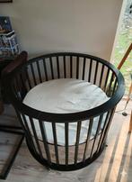 Ronde Zwarte Box, Kinderen en Baby's, Boxen, Ophalen, Zo goed als nieuw, Rond, Boxkleed