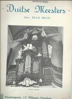 Duitse Meesters - Bram Bruin, Muziek en Instrumenten, Bladmuziek, Orgel, Gebruikt, Ophalen of Verzenden, Religie en Gospel