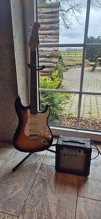 Harley Benton Elektrische Gitaar + Versterker, Gebruikt, Met versterker, Solid body, Ophalen