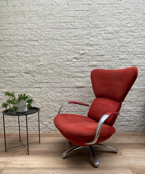 Design Leolux Formi fauteuil draaibaar en kantelbaar stoel, Huis en Inrichting, Fauteuils, Zo goed als nieuw, Stof, 75 tot 100 cm