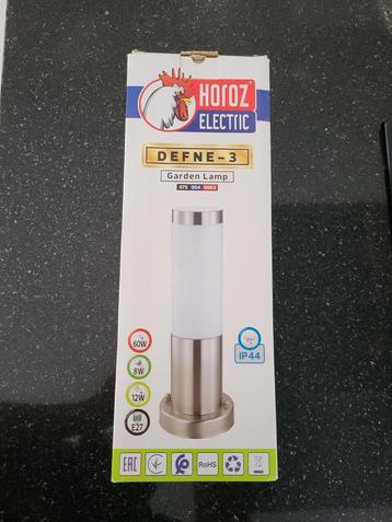 Nieuwe Tuinlamp - IP44, E27 fitting beschikbaar voor biedingen