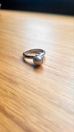 Zilveren Esprit ring met parel, Sieraden, Tassen en Uiterlijk, Ringen, Ophalen of Verzenden, Zo goed als nieuw, 17 tot 18, Dame