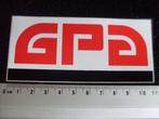sticker GPA logo helmets valhelm helmen, Verzenden, Zo goed als nieuw, Merk