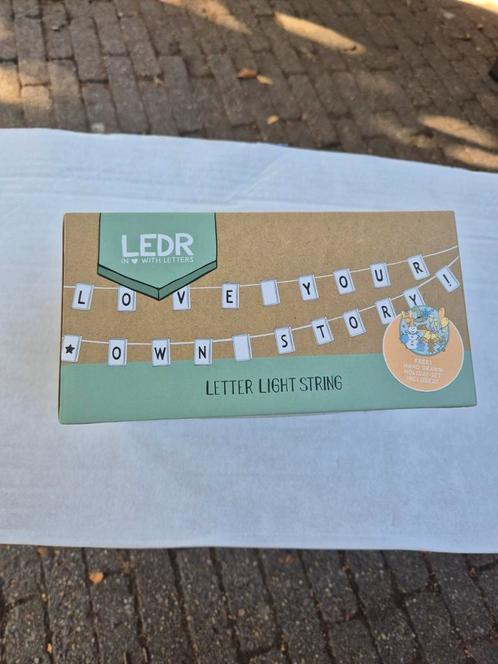LEDR Letter Light String - zo goed als nieuw!, Huis en Inrichting, Lampen | Overige, Zo goed als nieuw, Ophalen of Verzenden